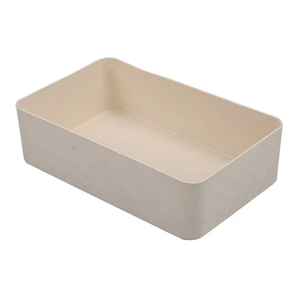 Bao bì bột giấy đúc màu xanh lá cây